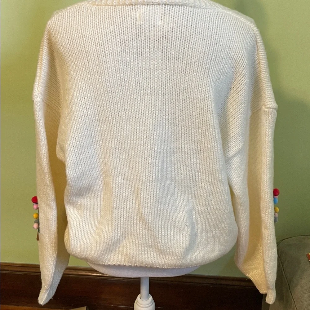 NWT Christmas tree cardigan sweater, size L - Picture 3 of 8